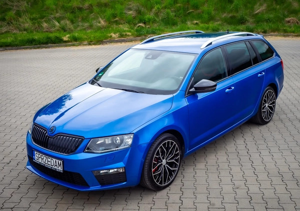 Skoda Octavia cena 59999 przebieg: 189000, rok produkcji 2013 z Głogów małe 781